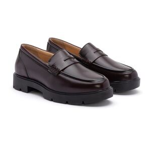 Abeo Rich Brown Leather Loafers